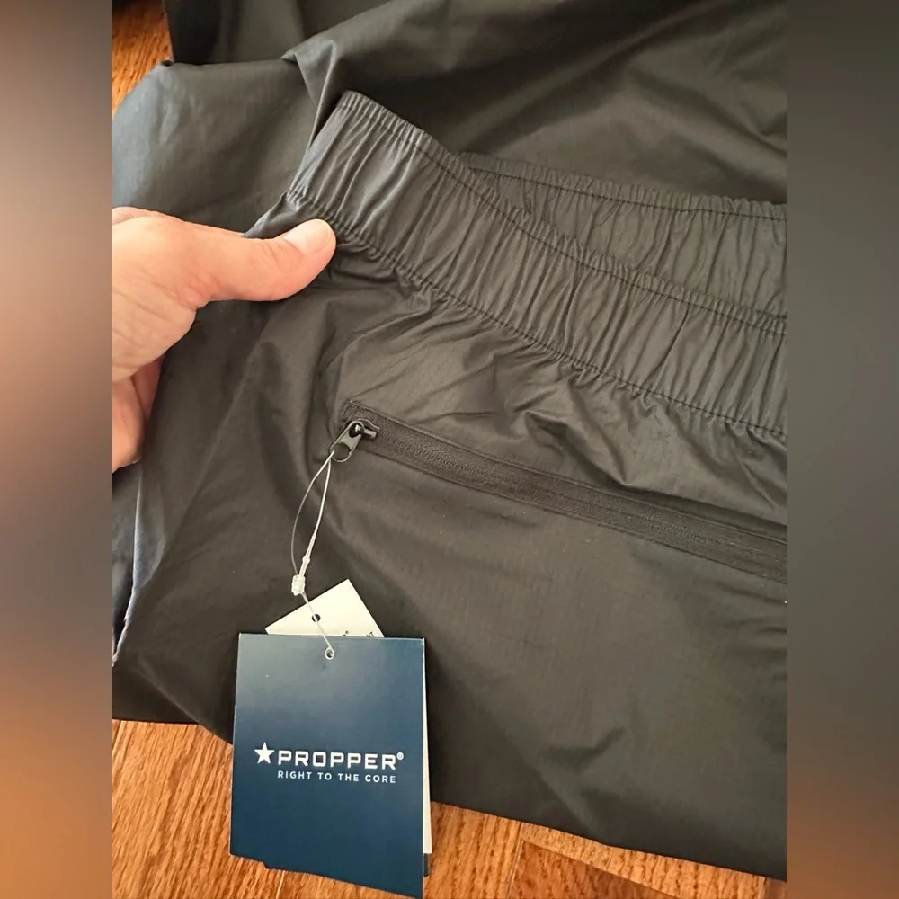 NWT PROPPER® Men’s Black Packable Waterproof Pant, Sz XXL